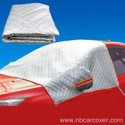 PEbubble magnetic car snow cover for front windshield